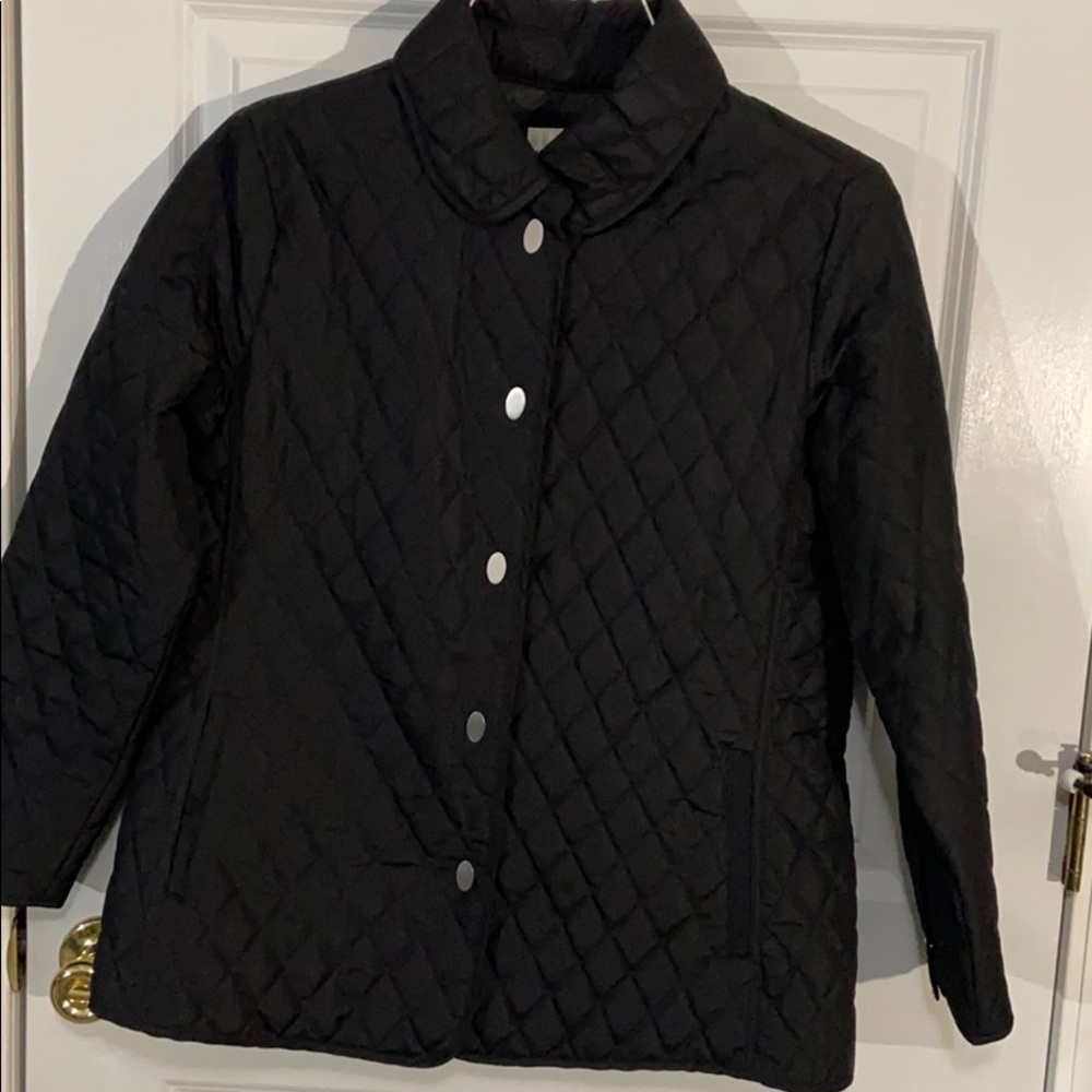 ⬇️Light black puffer💖